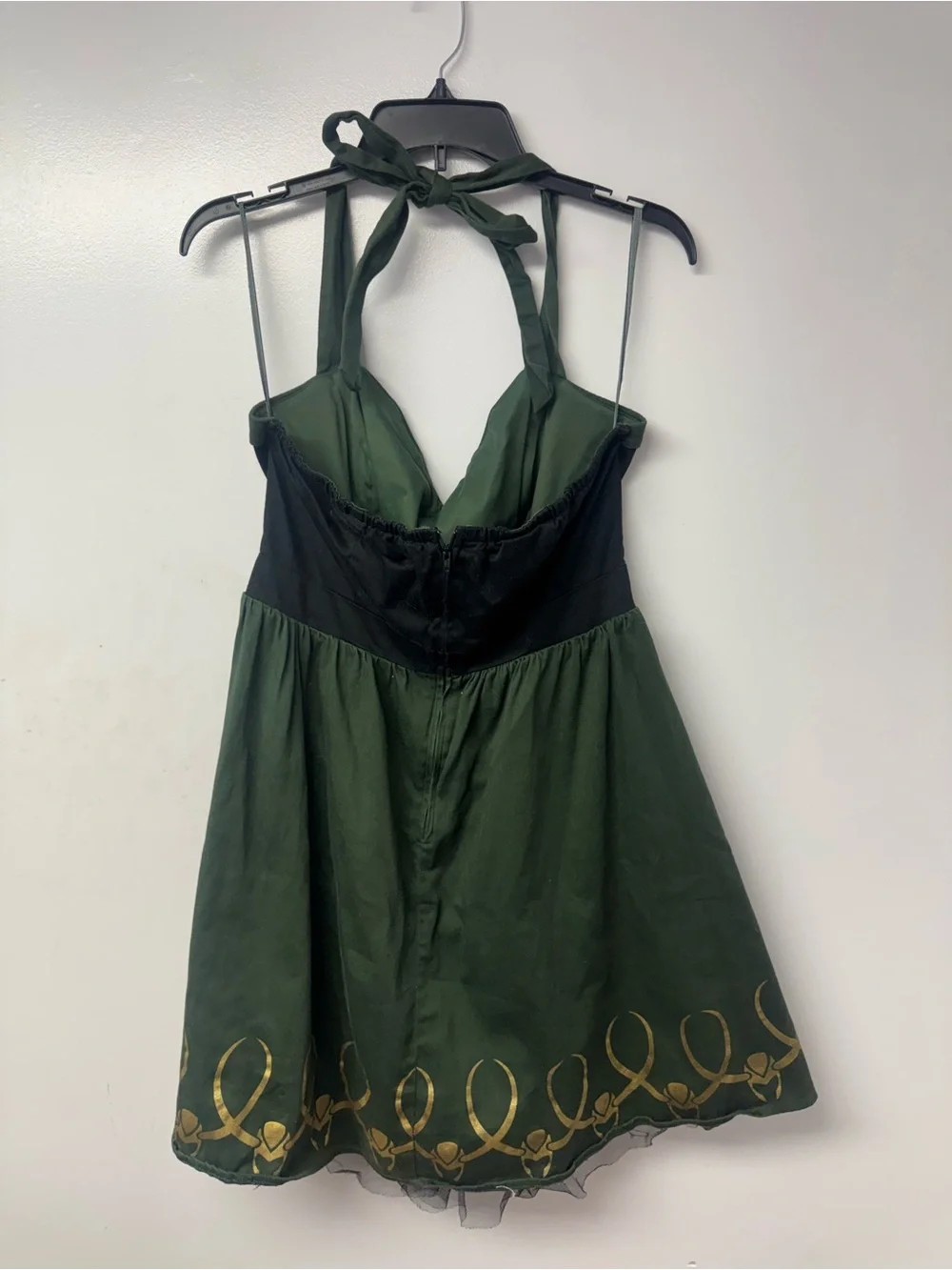 Her Universe Marvel Loki Limited Edition Halter Dress XL Cosplay Disneybound - Picture 5 of 12